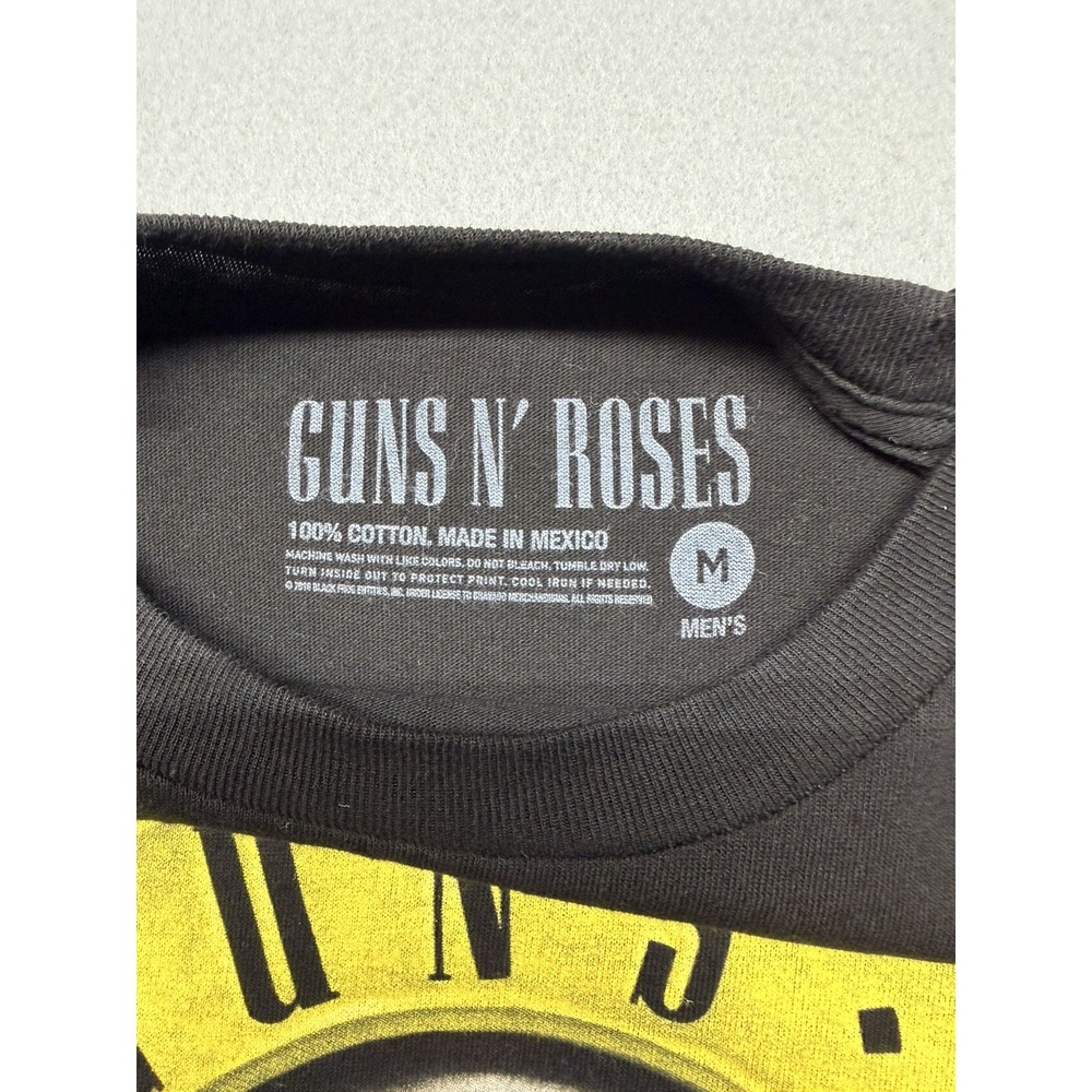 Guns N Roses Graphic Short Sleeve T Shirt - Black - 100% Cotton - Size XL - Picture 2 of 6